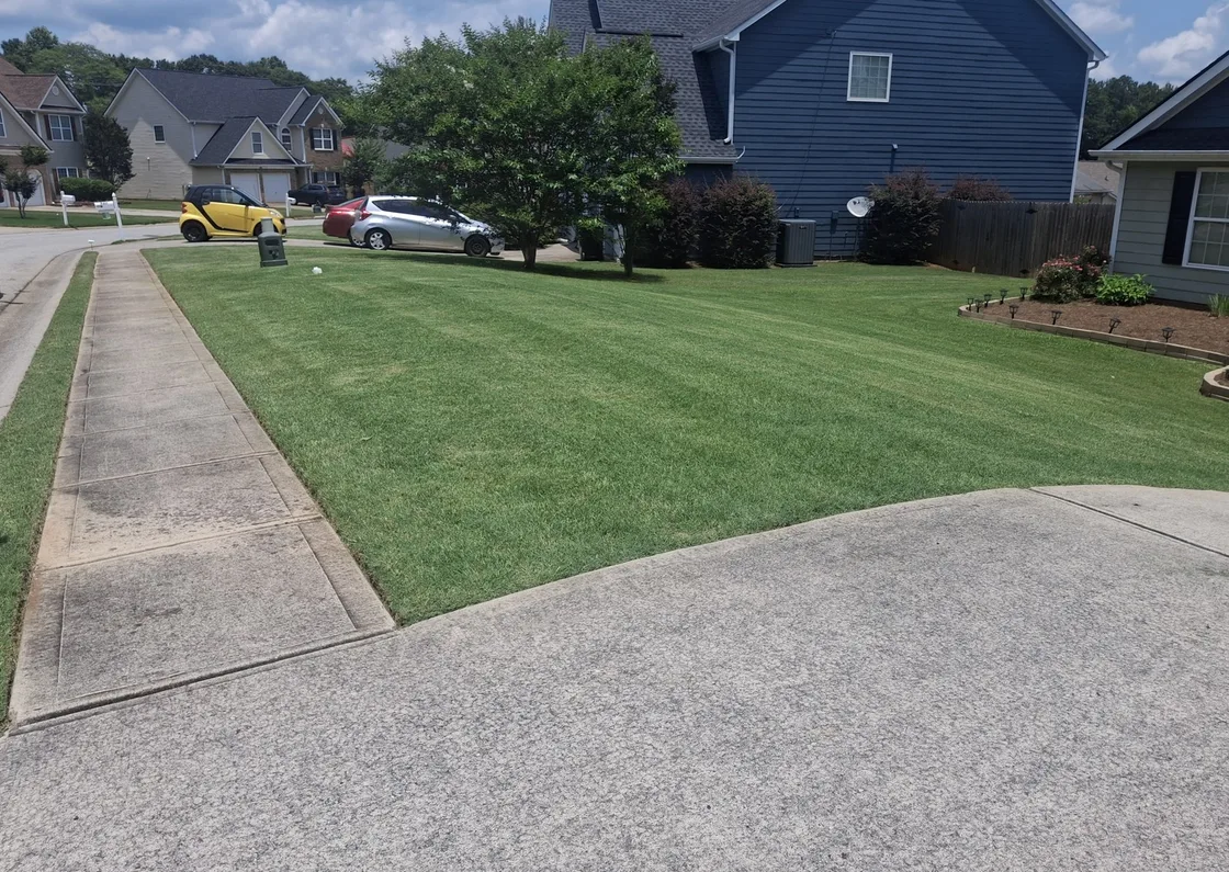 After a Mow Pro GA lawn service visit